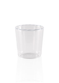 Hermia Vaso de Vidrio Borosilicato Verde 320 ml
